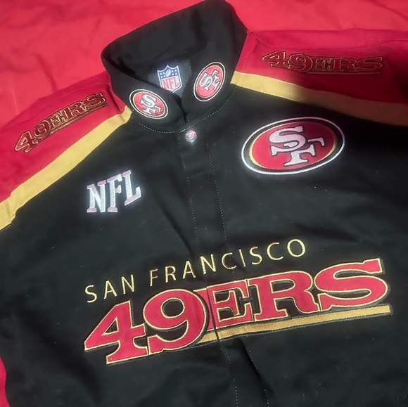 NWT sz lg 49ers NFL jacket very warn! - Picture 4 of 4